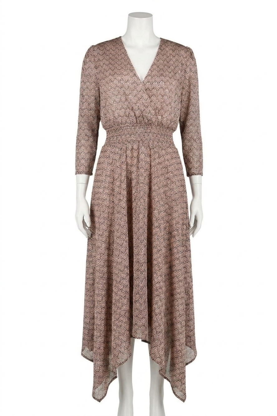 NEW BISHOP + YOUNG smock dress in rhapsody print